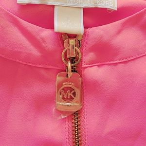 Michael Kors large pink blouse
